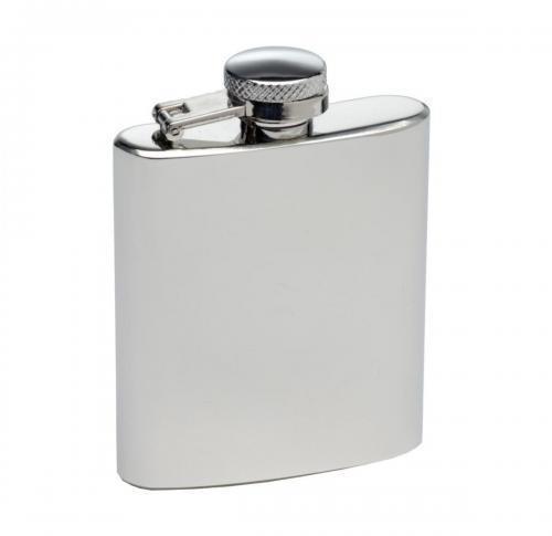 Round Window Metal Hip Flask